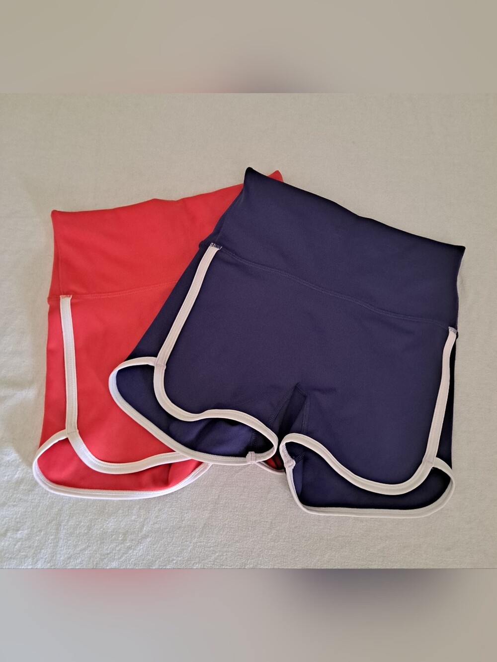 DSG High Rise Bike Shorts Purple & Red Girl's Size XS